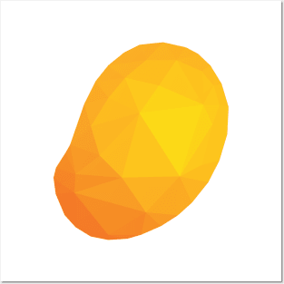 Mango Low Poly Posters and Art